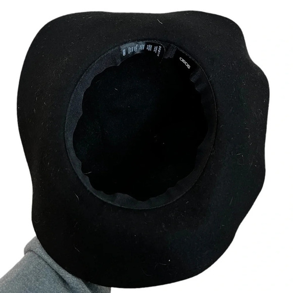 Asos • Black Wool Felt Hat - Picture 5 of 6